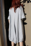 EVA TRALALA Womens Mid-Sleeved Linen Dress ARIDE (was £110)